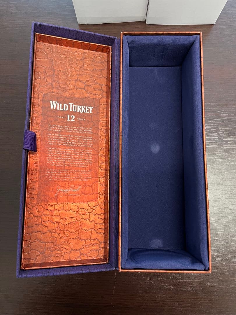Wild Turkey 12年 4個2本セット 専用ボックス入り