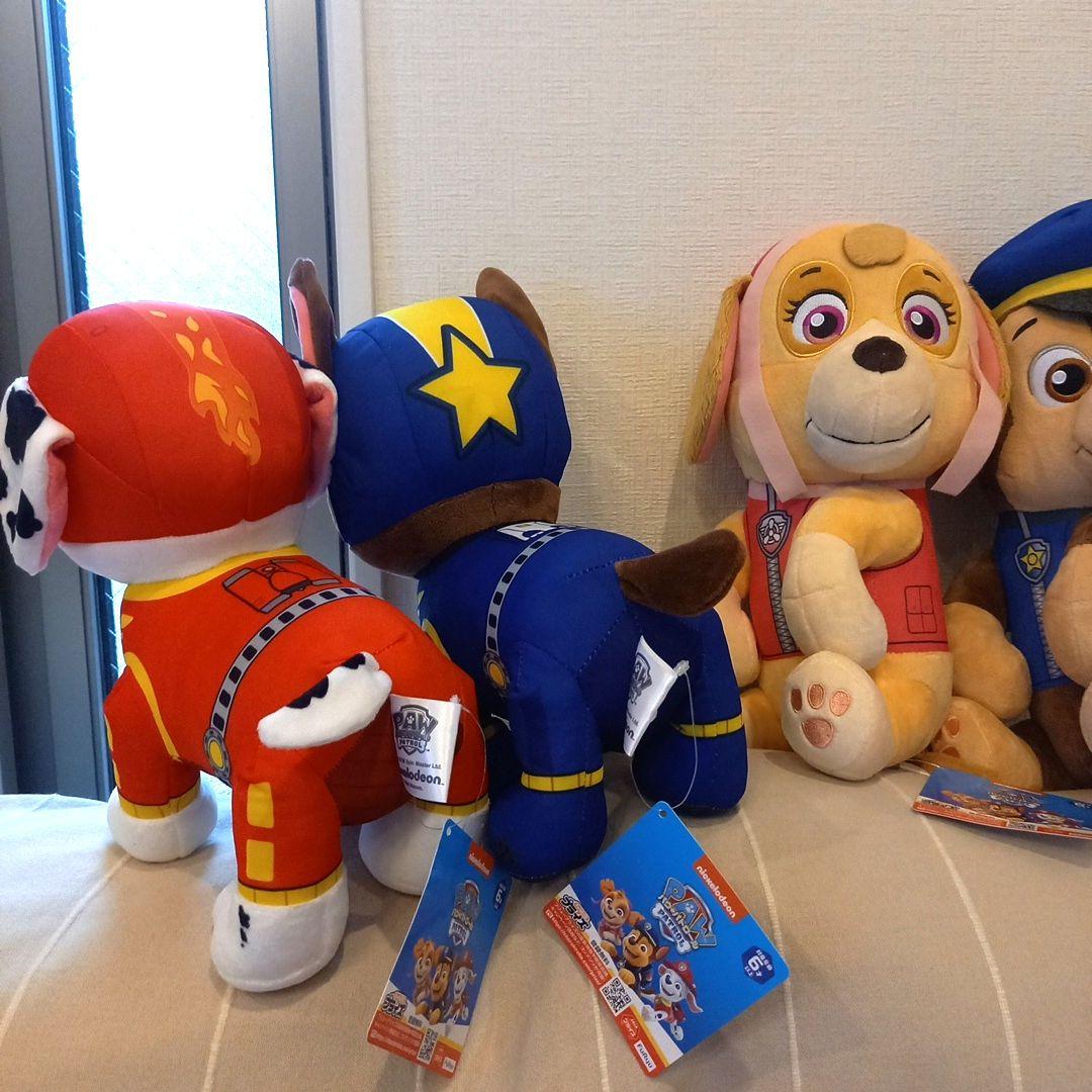 新品未使用　パウパトロール　BIGぬいぐるみ　８点セット