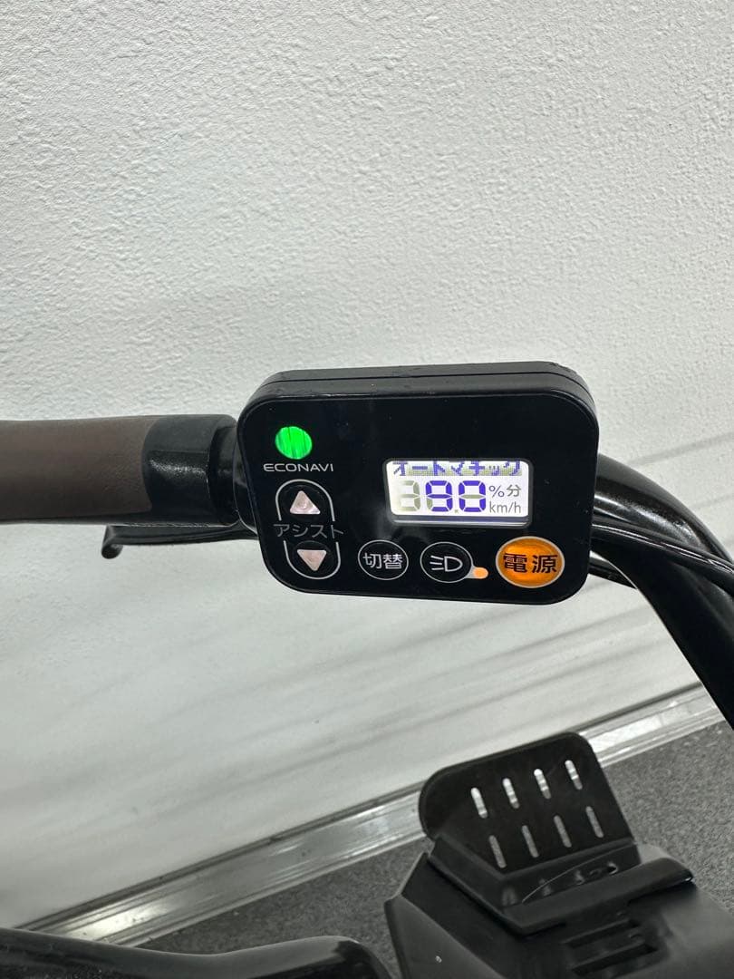 人気な車種　パナソニックギュットアニーズ　3人乗り電動自転車　子供乗せシート付き