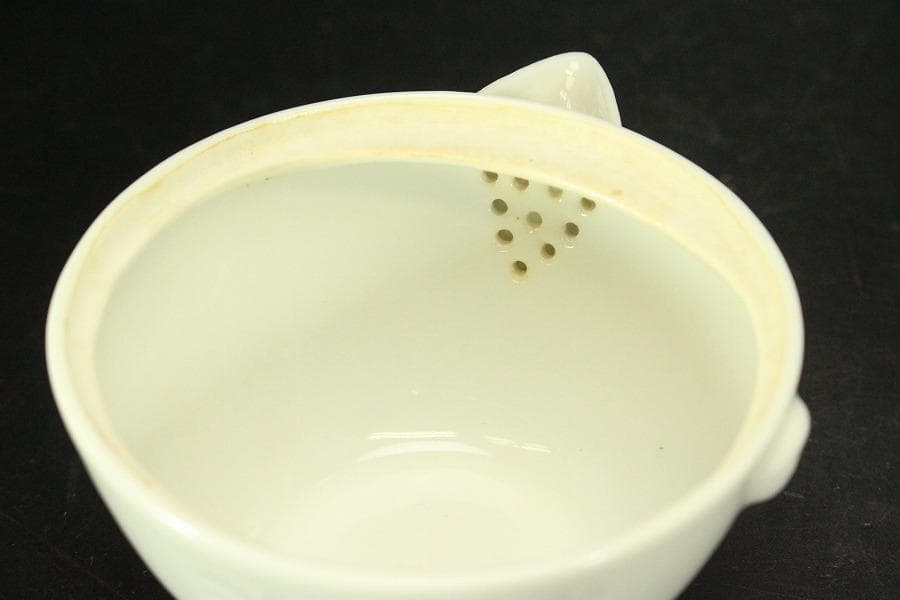 出石焼 煎茶器 宝瓶 湯冷 碗 共箱(メ1537)