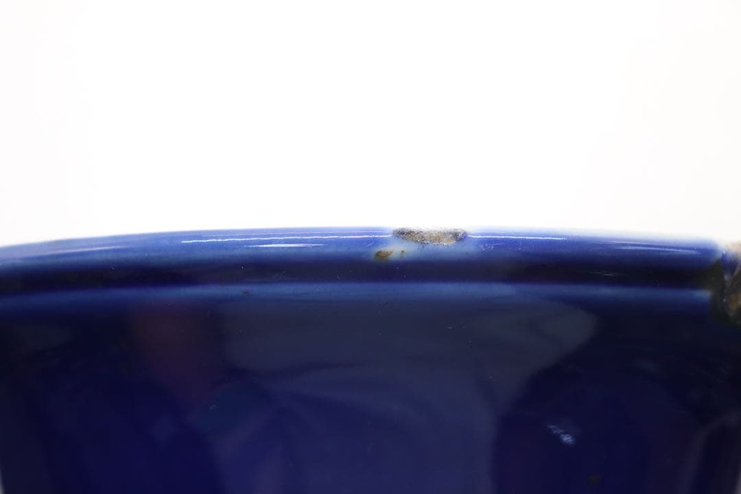 岐No18 中国　清時代　瑠璃釉松竹梅紋高足器　送料込み0503