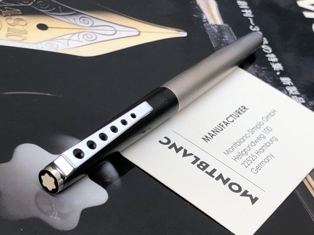 モンブラン非常に稀少なモデル！万年筆カレラNo5225Carerra☆ポルシェ