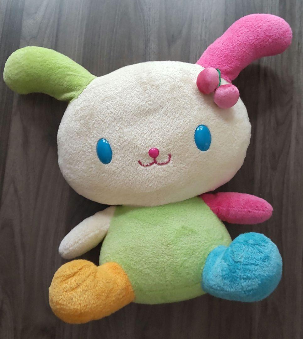 サンリオ ウサハナUSAHANAぬいぐるみ 平成レトロ 当時物 廃盤 さくらんぼ