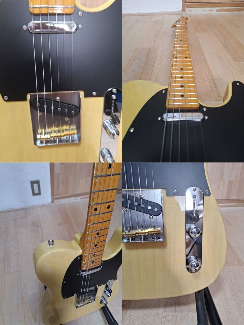 日本製　テレキャスター　フジゲン　美品　エレキギター　調整済　ダダリオ新品弦