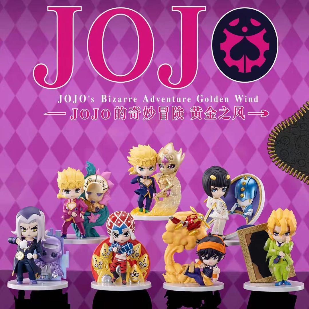 海外限定】POPMART ジョジョの奇妙な冒険 黄金の風 フィギュア6体