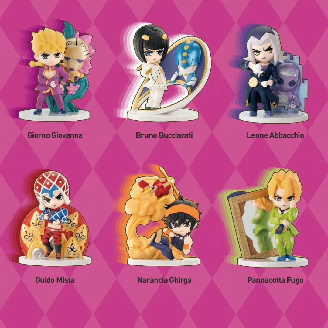 海外限定】POPMART ジョジョの奇妙な冒険 黄金の風 フィギュア6体