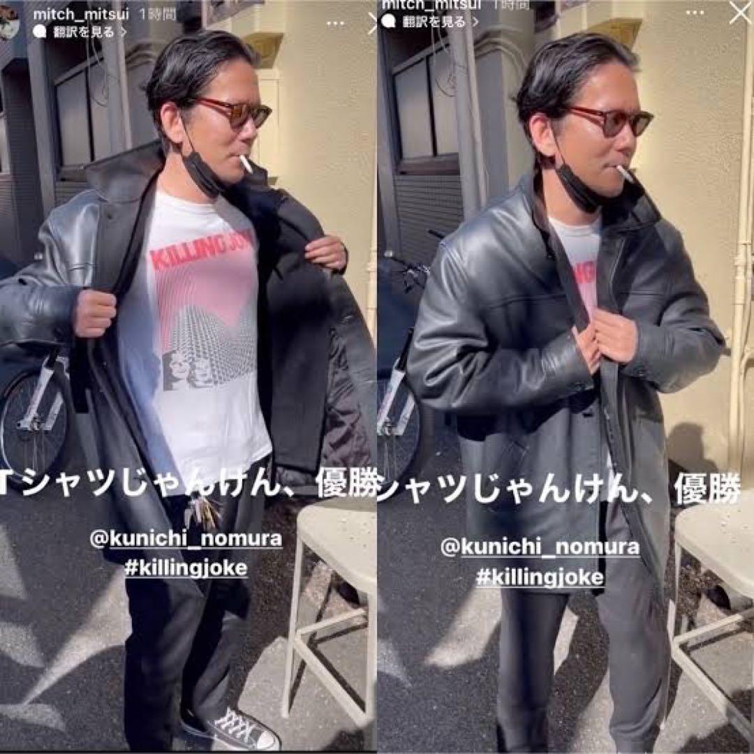 Old Gap レザーカーコート野村訓市氏着用同モデル