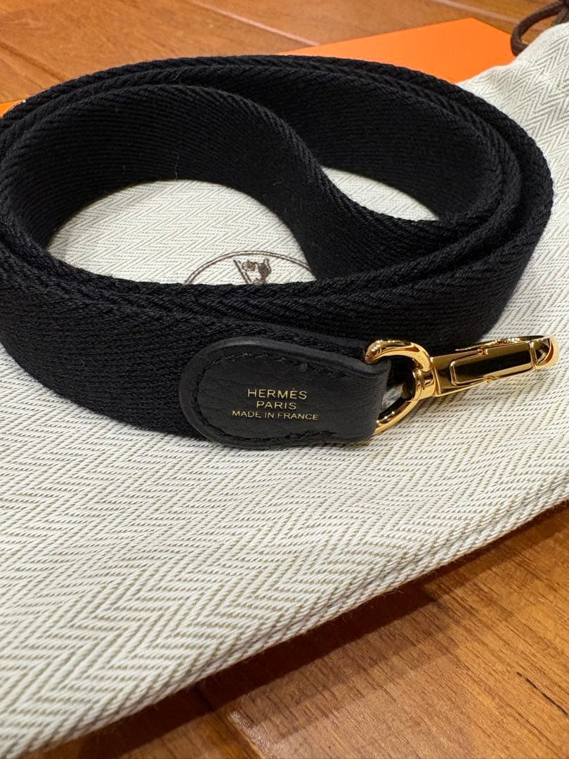 【新品未使用】ブラック　エルメス HERMES エブリンミニ アマゾーヌ TPM