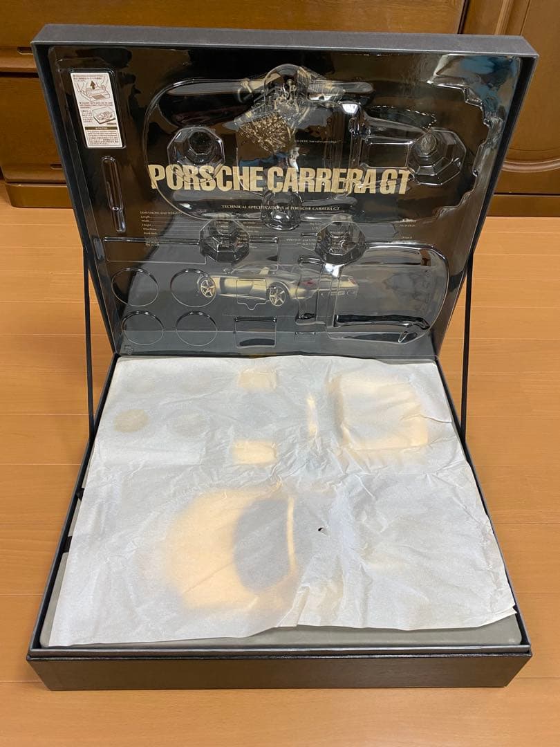 【未組立・美品】タミヤ 1/12 ポルシェ カレラGT イエローバージョン