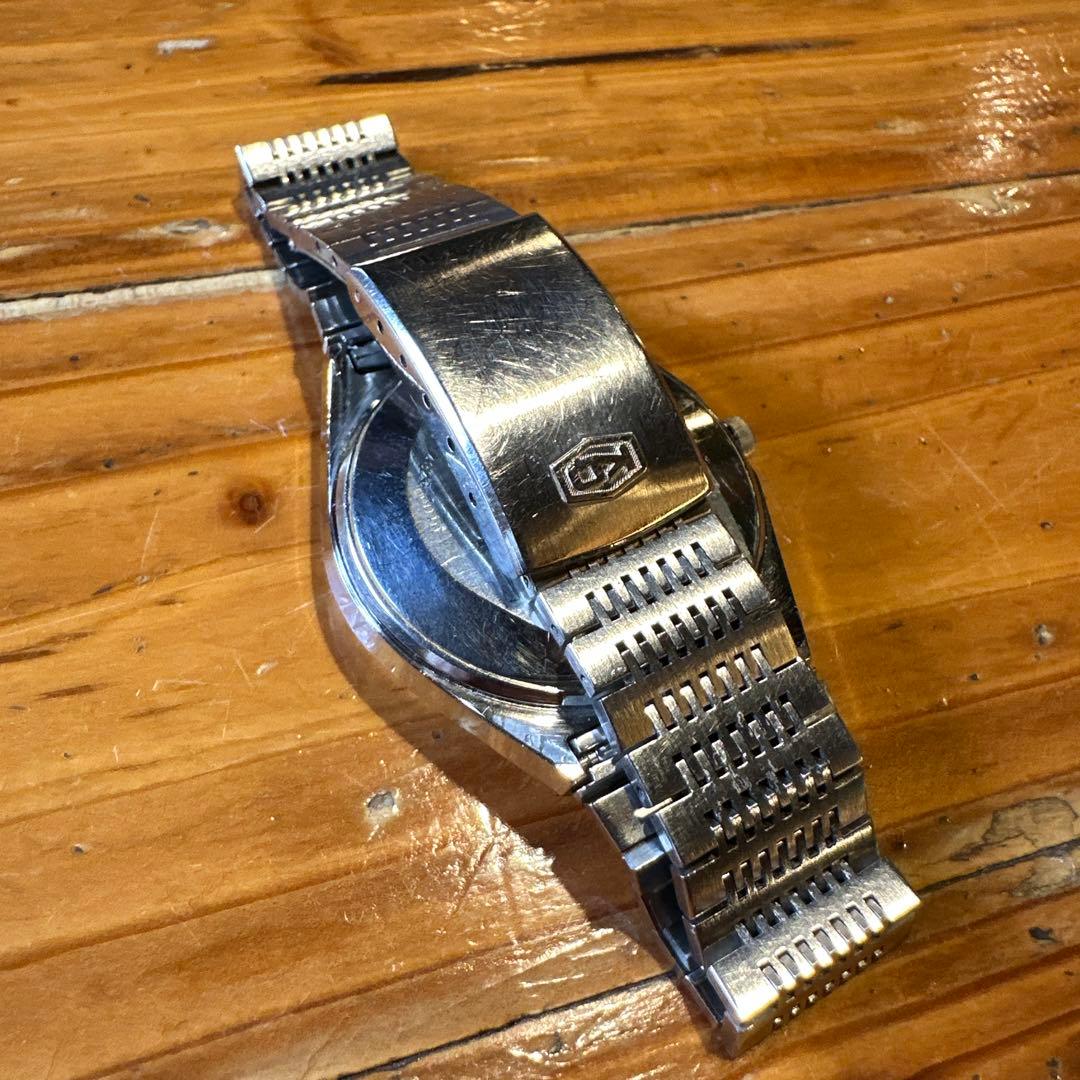 SEIKO キングクォーツ　腕時計 ブルー　稼動品　4823-8010 美品