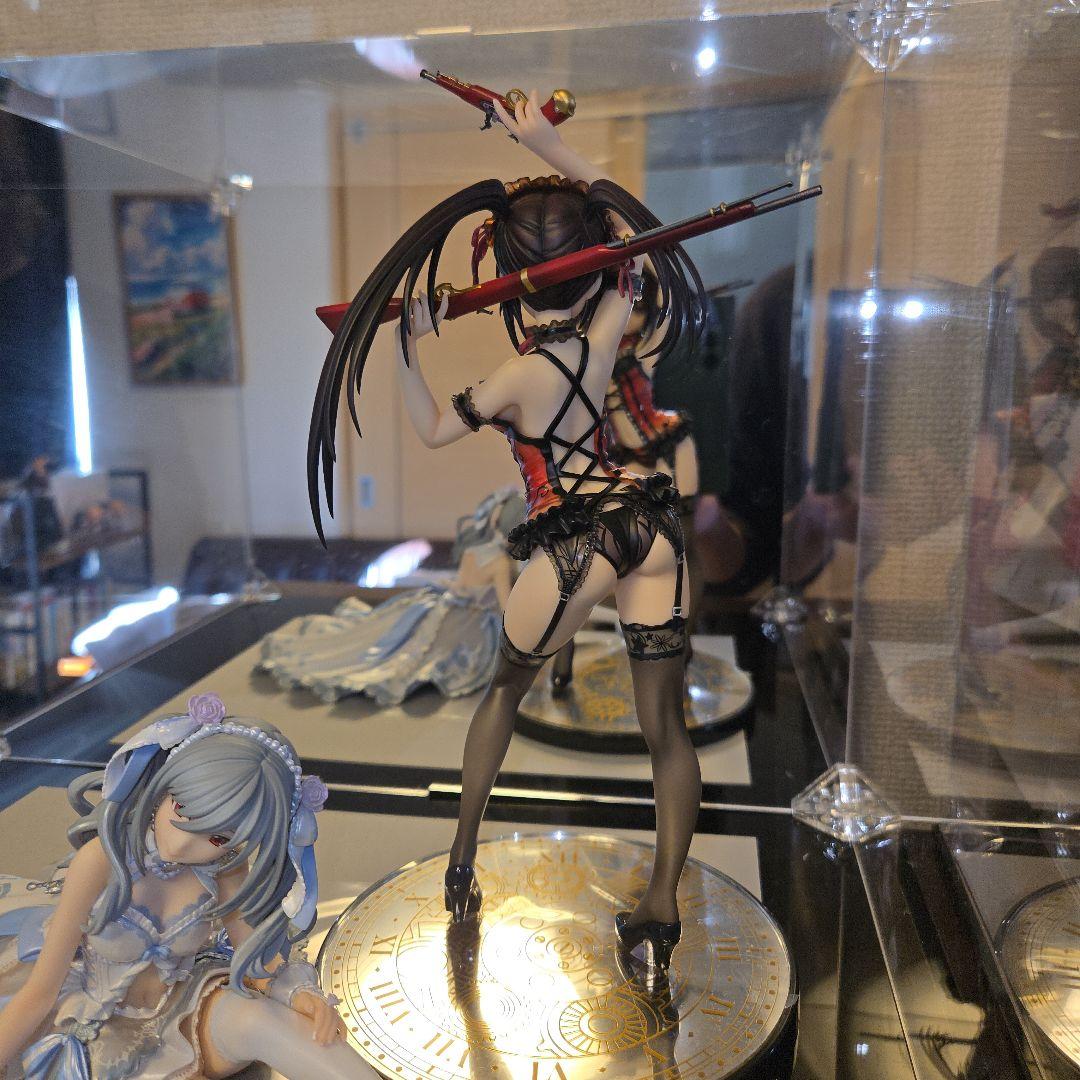 デート・ア・ライブ 時崎狂三 ランジェリーVer. 1/7 完成品フィギュア　赤