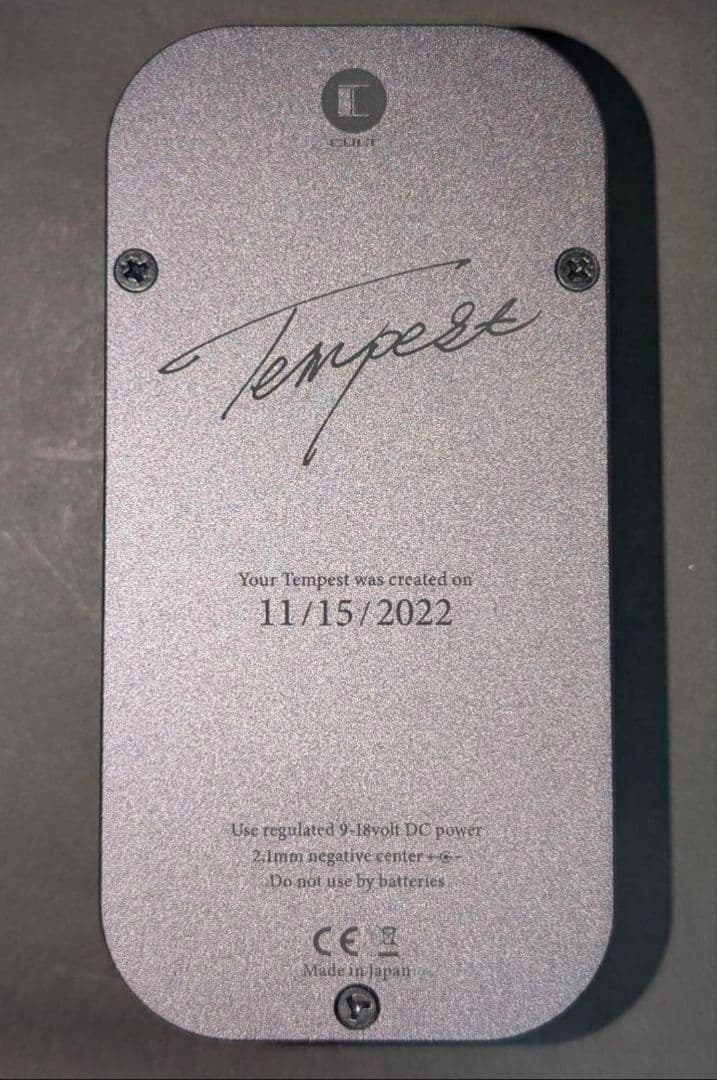 ※期間限定価格 【未使用に近い】CULT Tempest 初期ロット