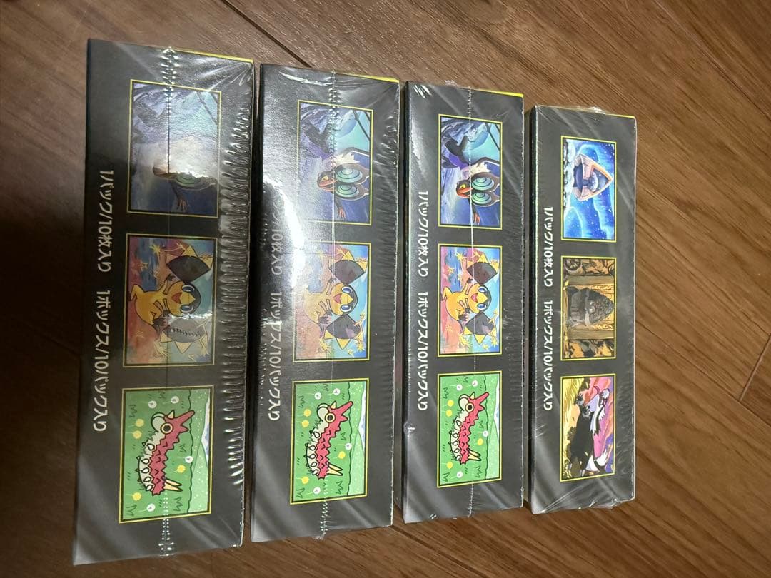 ポケモンカードゲーム MEGAドリームEX ボックス 4個セット　シュリンク付き