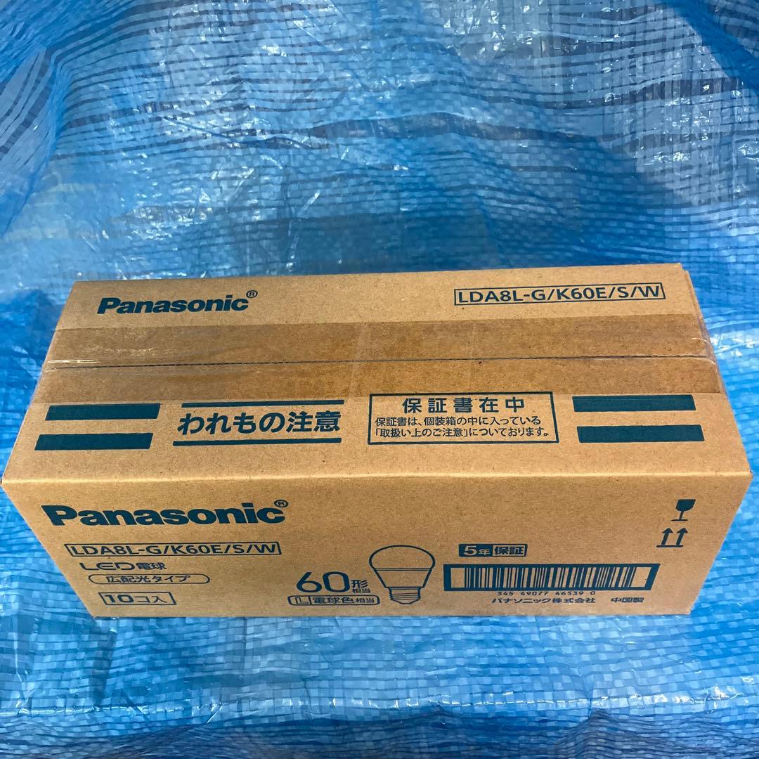 Panasonic LED電球 一般電球形 60W形相当LDA8LGK60ESW Amazon | パナソニック LED電球 口金直径26mm 電球60W形相当 電球色