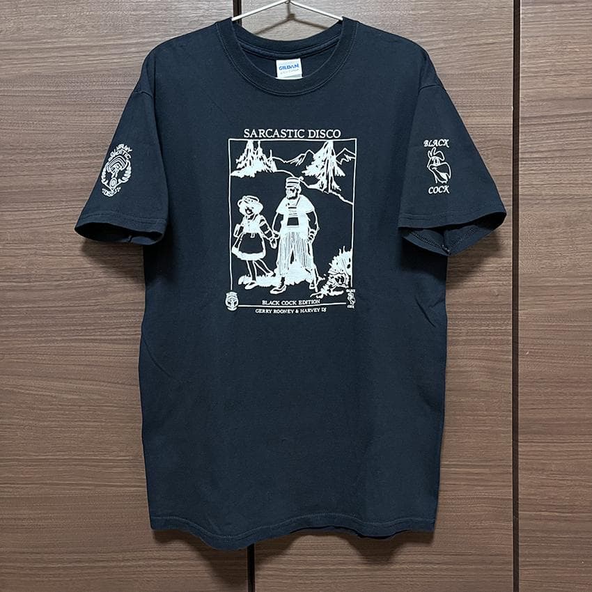 美品 レア DJ Harvey Sarcastic Disco Tシャツ M 美品 レア DJ Harvey Sarcastic Disco Tシャツ M
