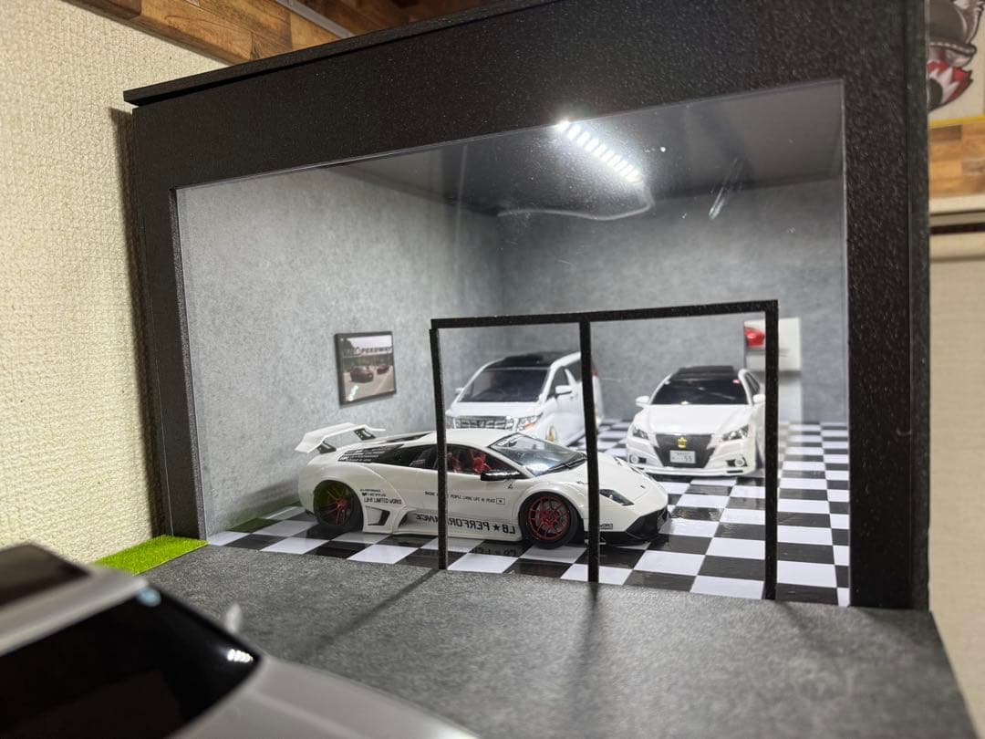 1/24ミニカー用ジオラマ