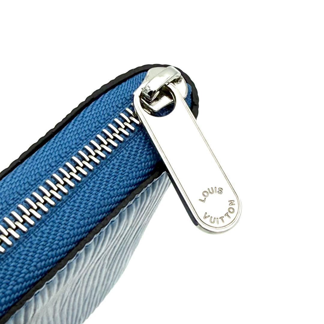 未使用✨ LOUIS VUITTON ジッピー パース アンディゴブルー