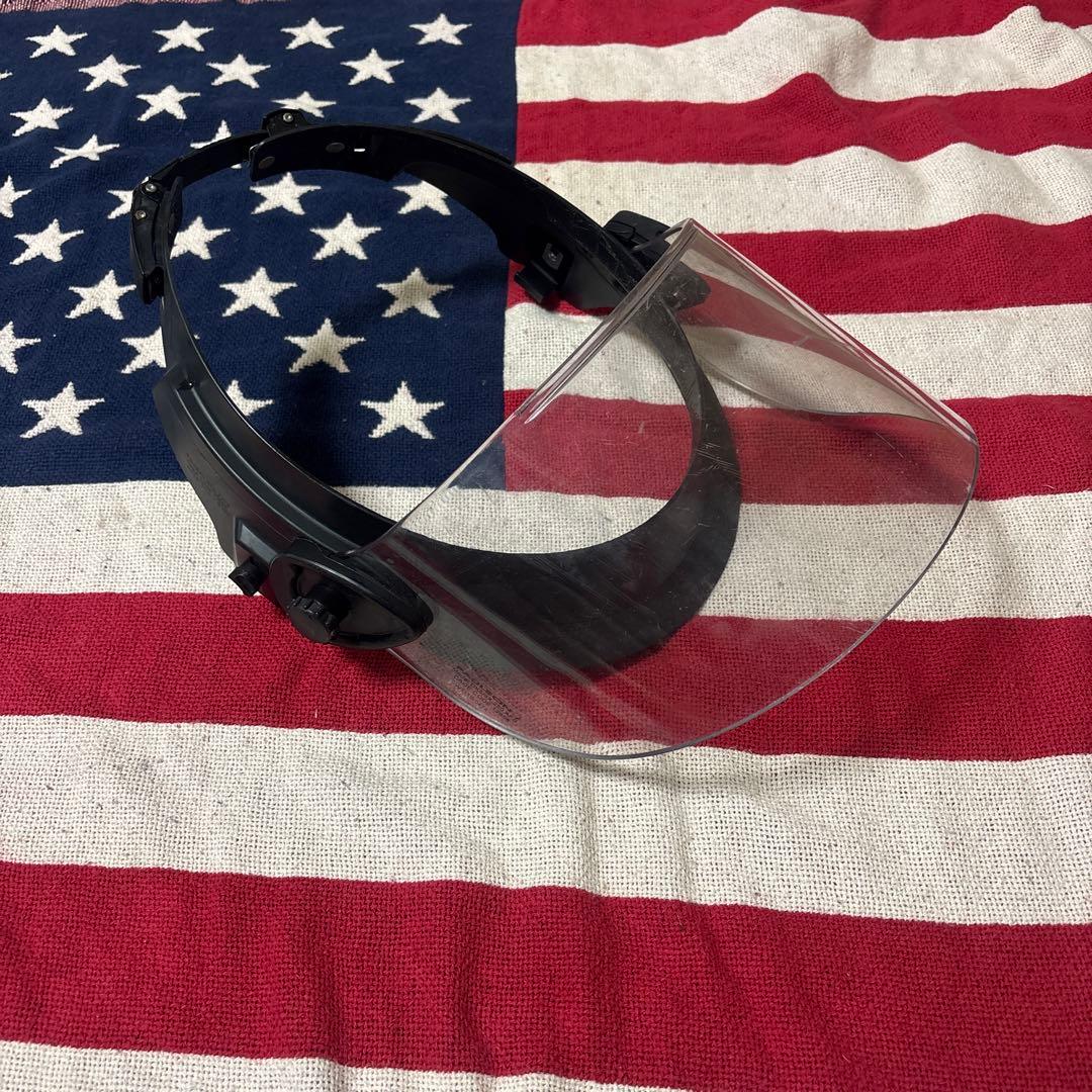 実物PAULSONフェイスシールド米警察装備CAGE CODE12858 B54 - メルカリ