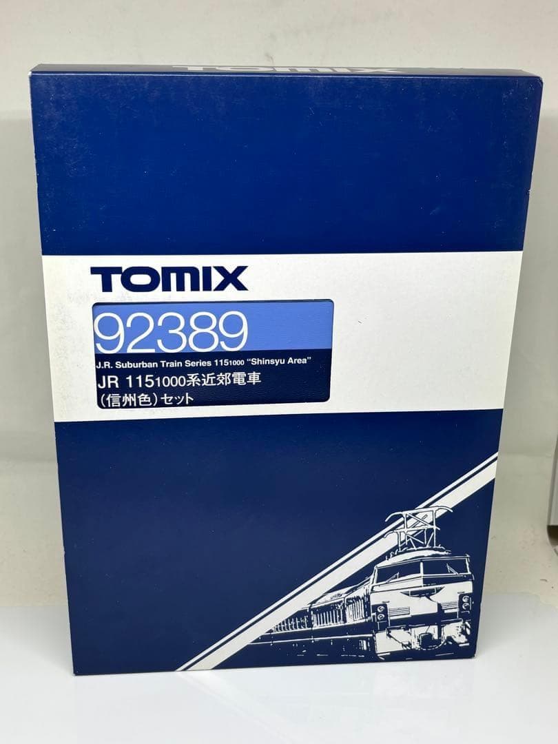 希少品✨TOMIX 92389 JR115系1000番台 近郊電車 信州色 3両