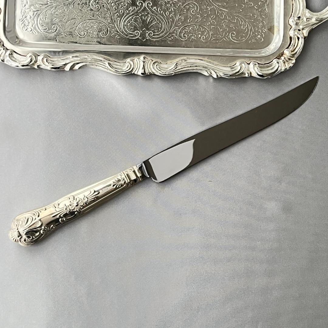 Harrison Brothers】【純銀ハンドル】キングス サーバーナイフ - メルカリ