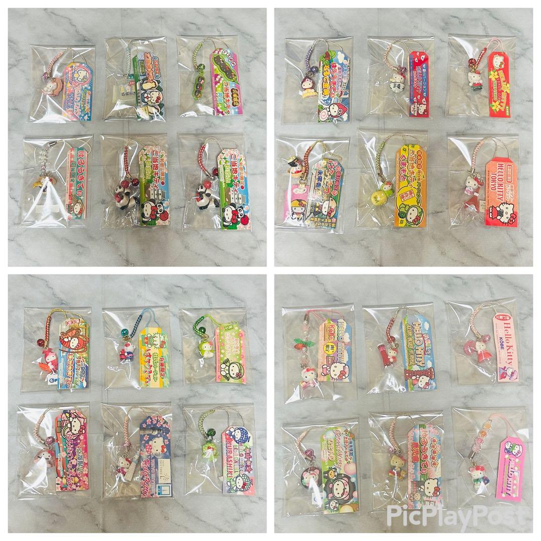 ハローキティ ご当地根付ストラップ 160個