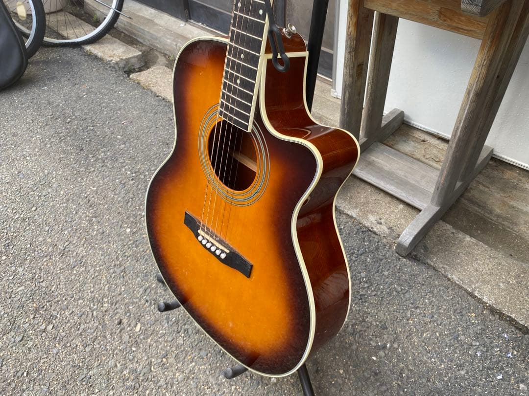 morris r-401 ts エレアコ アコースティックギター ソフトケース