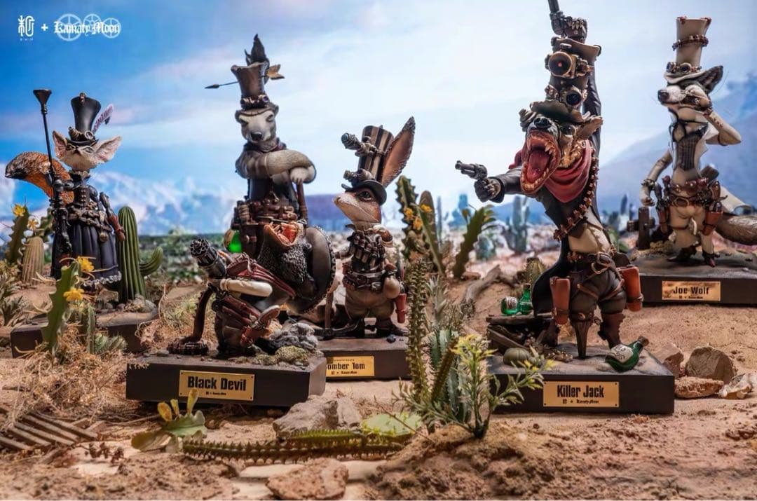 デザイナーズトイ 鎌田光司 荒野のウサギ トレトイフィギュア