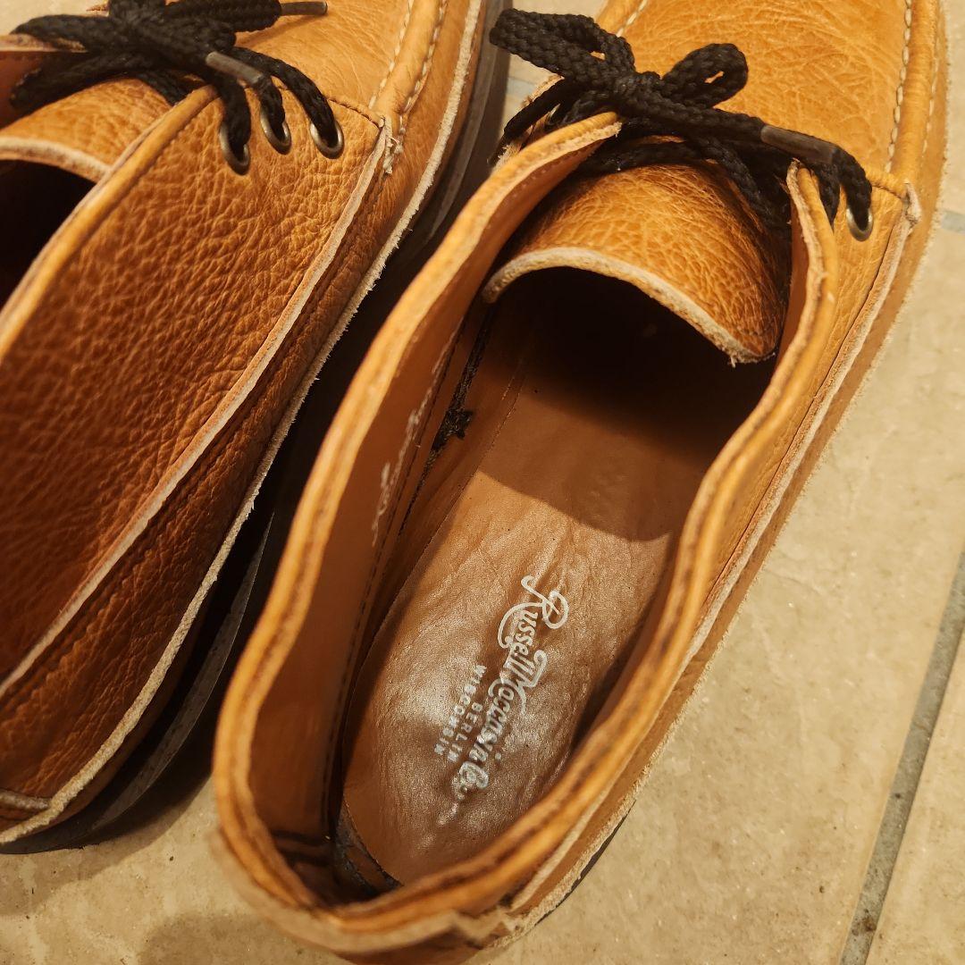 Russell Moccasin 3510 ブラウン モカシン 8
