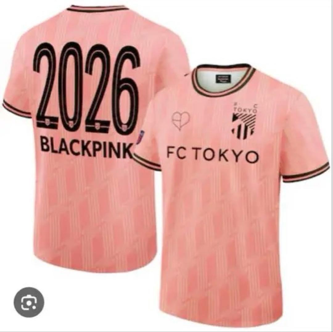 FC東京 × BLACKPINK コンフィットTシャツ ピンク - メルカリ