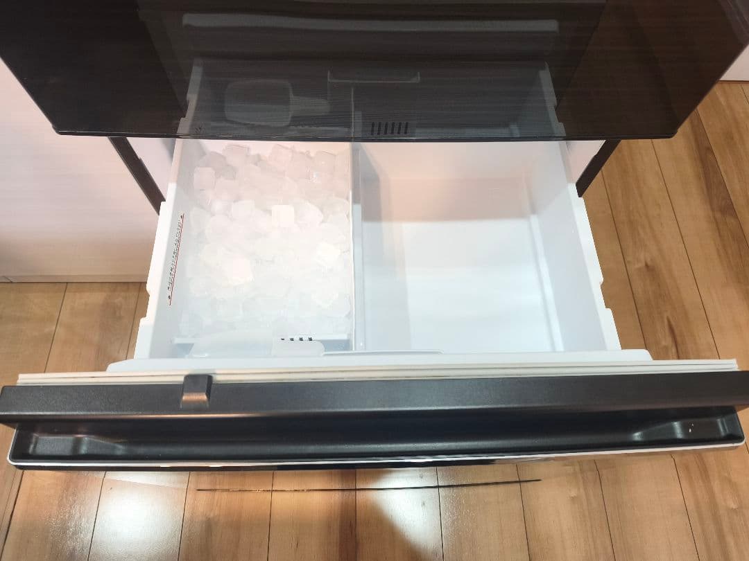 美品【送料込】三菱電機 冷蔵庫 MR-CX37C-BR ブラウン 365L