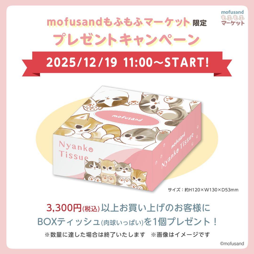 モフサンド キラメッコ Fluffy Kittens BOX(6個入)