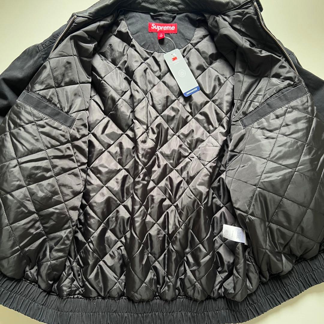 新品・最安値】Supreme 24FW レザーカラー ユーティリティジャケット