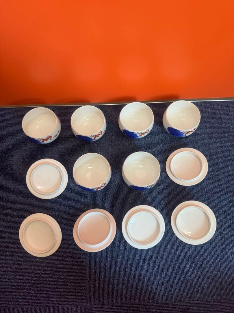 2030 香藺社 相思花 湯呑蓋付 6客 未使用 - winetouritalia.com