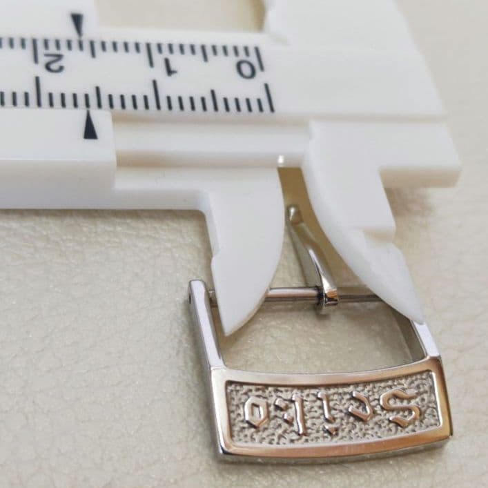 ❷【新品】グランドセイコー、キングセイコー純正花文字尾錠16mm復刻版