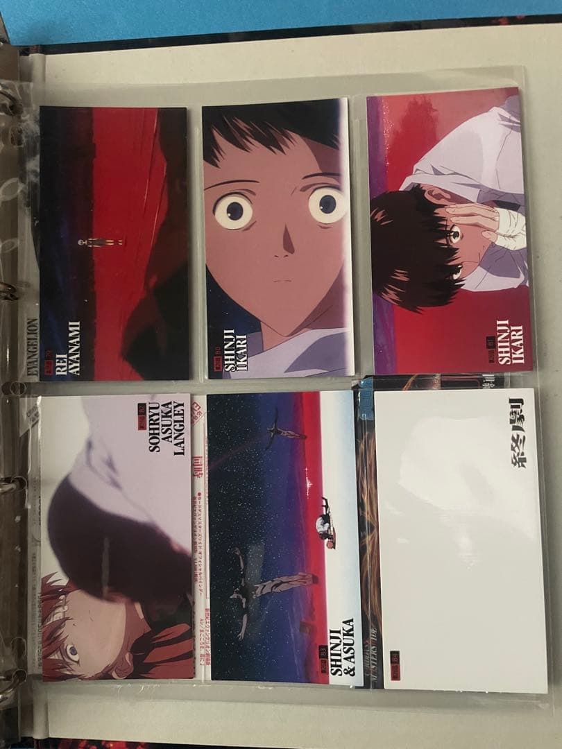 1997年エヴァンゲリオンカードダスマスターズワイドコンプ259枚