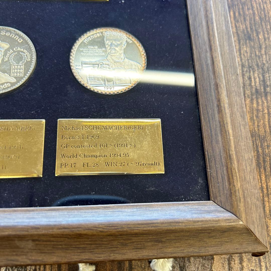 アイルトンセナ/アランプロスト/ミハエルシューマッハ  シルバーメダル 限定品