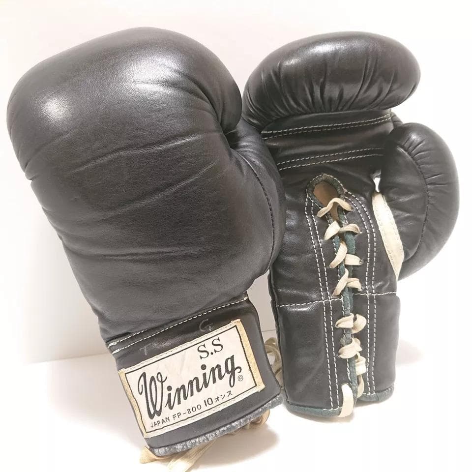 winning ウイニング ボクシンググローブ 10oz 旧ロゴ ヴィンテージ①