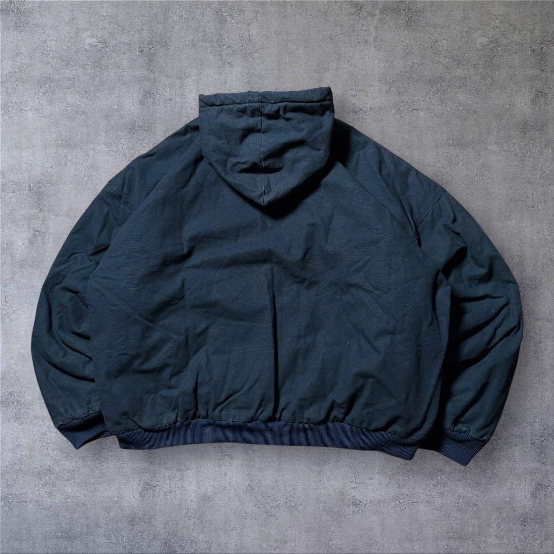 jjw2156 古着STEELGUARDダック地アクティブジャケットソリッ