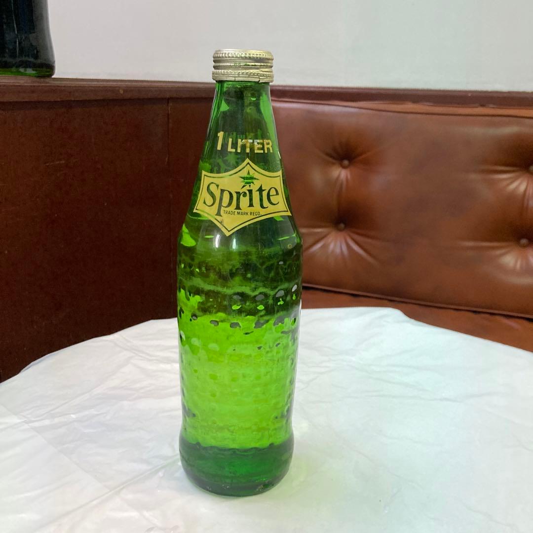 Sprite スプライト瓶 1リットル 未開封 ヴィンテージ 昭和 レトロ