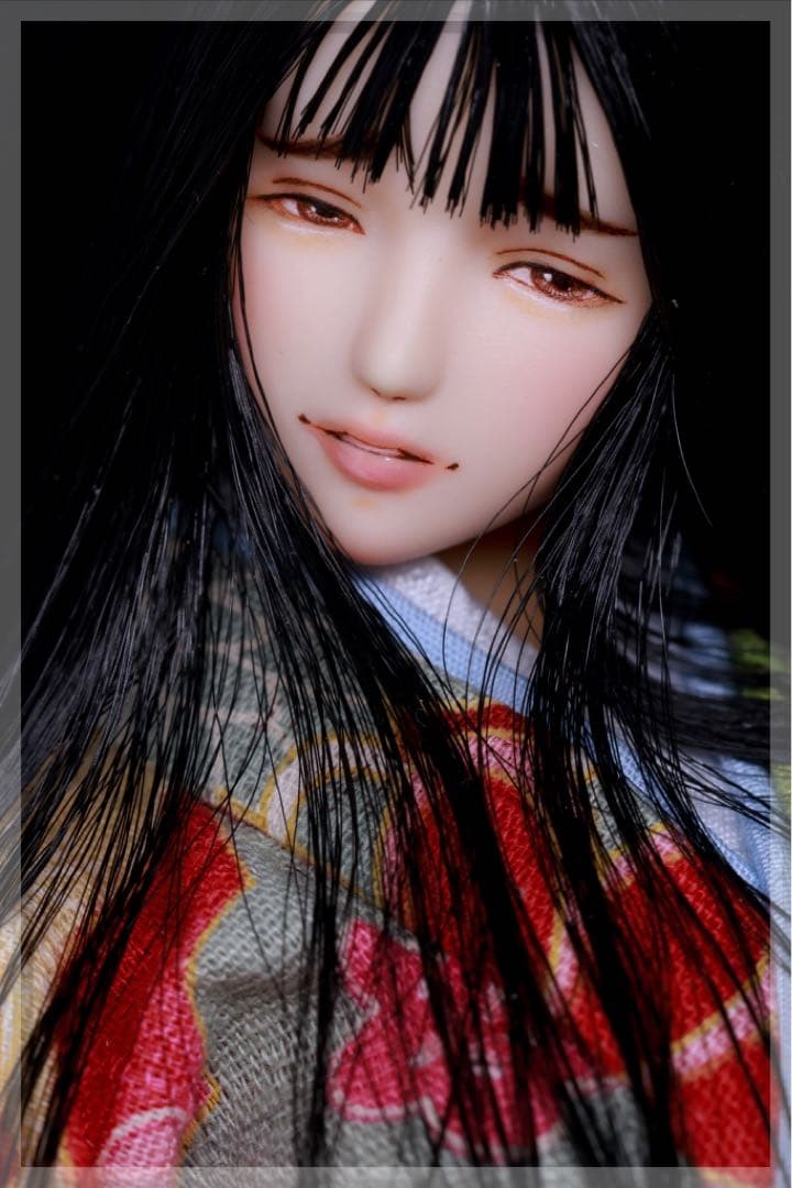 琥*珀様 ♪♪ 1/6 　ドール カスタムドールヘッド　　恋妃　(れんひ)　　♪