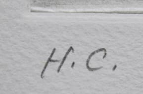 イングリット・フジ子・ヘミング 夏の夕 エッチング 版画 フジ子