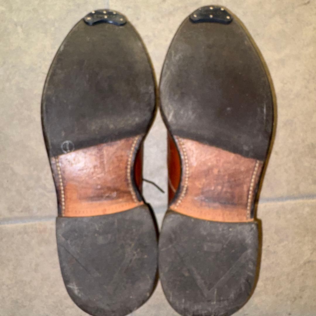 アレンエドモンズ　革靴　レザーシューズ　Uチップ