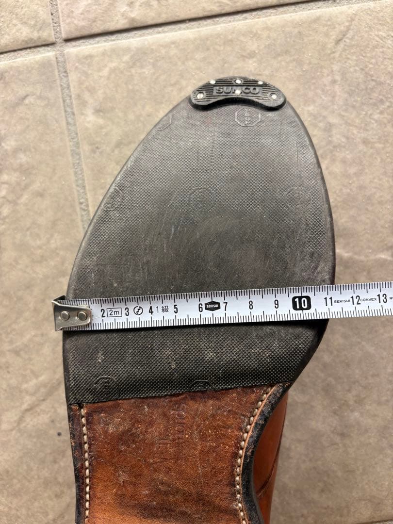 アレンエドモンズ　革靴　レザーシューズ　Uチップ