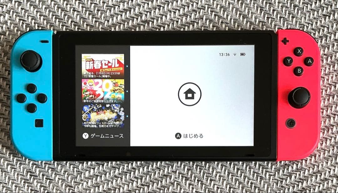Nintendo Switch 本体 青/赤 液晶