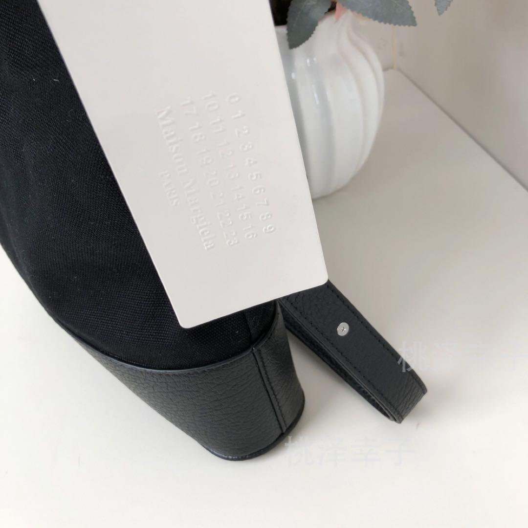 メゾンマルジェラ ショルダーバッグ バケットバッグ 黒