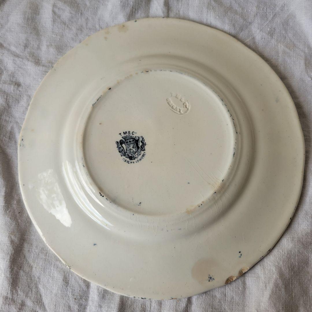 フランス アンティーク プレート グリザイユ A 専用❣️フランス