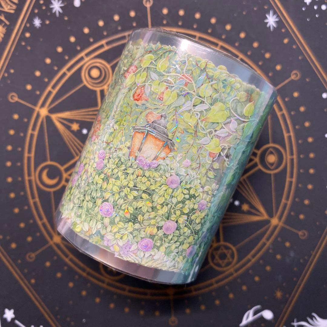 A1】海外 10m巻 貝殻光/PETマスキングテープ 装飾系/背景系/お花系