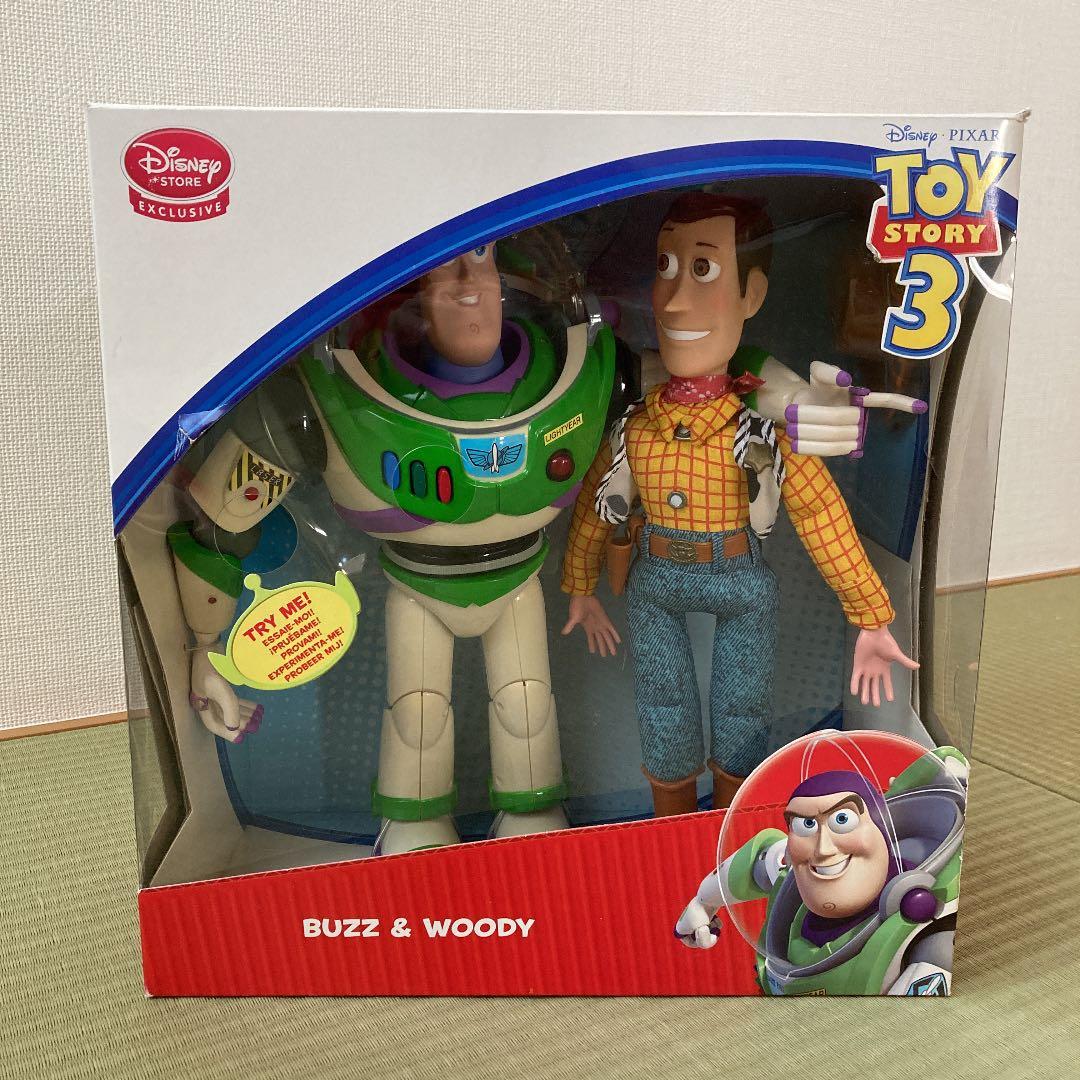 ☆トイストーリー ウッディ&バズライトイヤー ツインパック 英語