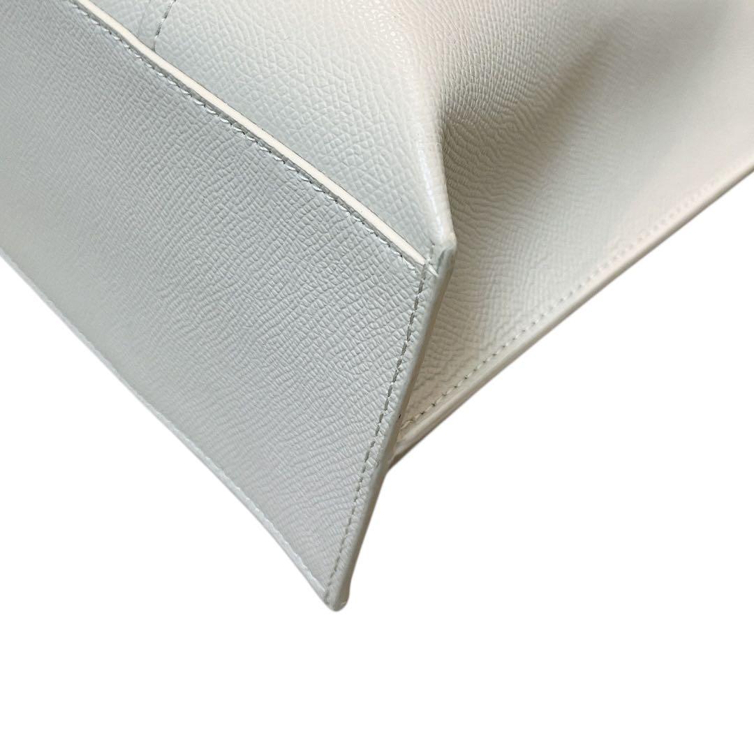 【極美品】FURLA ハンドバッグ VITTORIA M レザー グレージュ