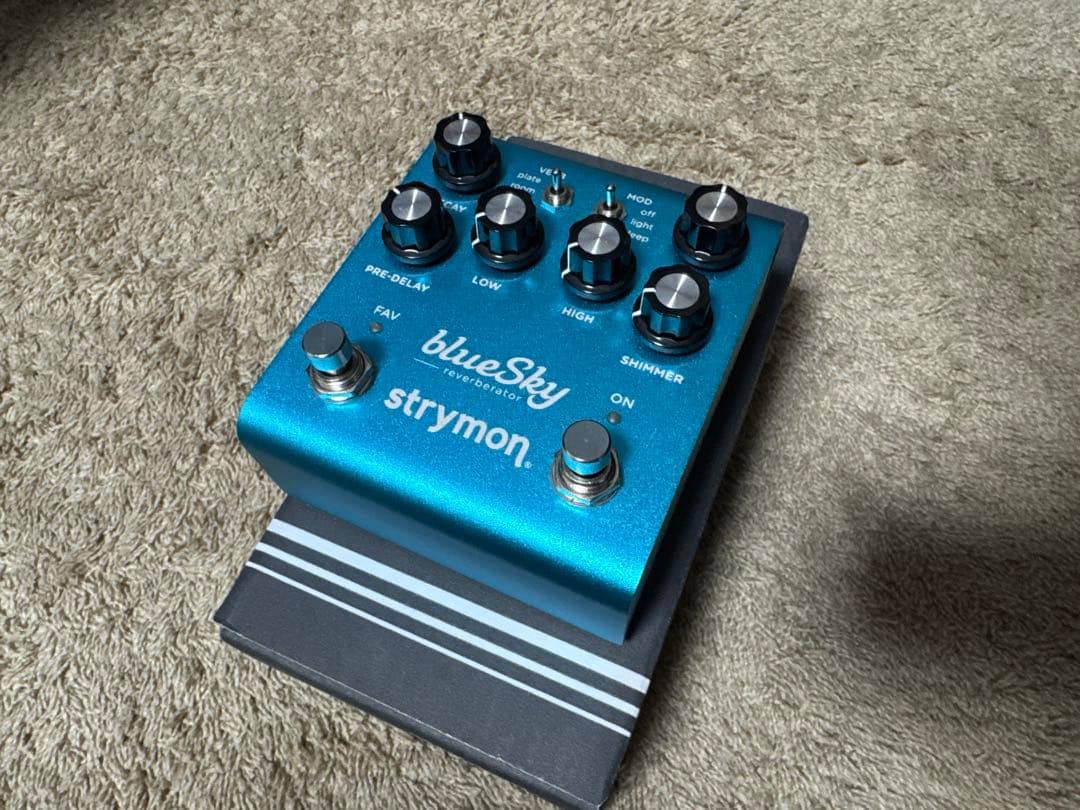 【ほぼ未使用】strymon blueSky V2リバーブエフェクター
